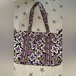 Vera Bradley purple floral purse